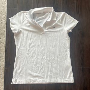 Womens white vineyard vines polo